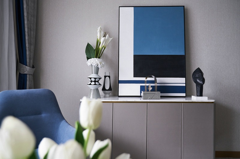 現代輕奢客廳裝修效果圖