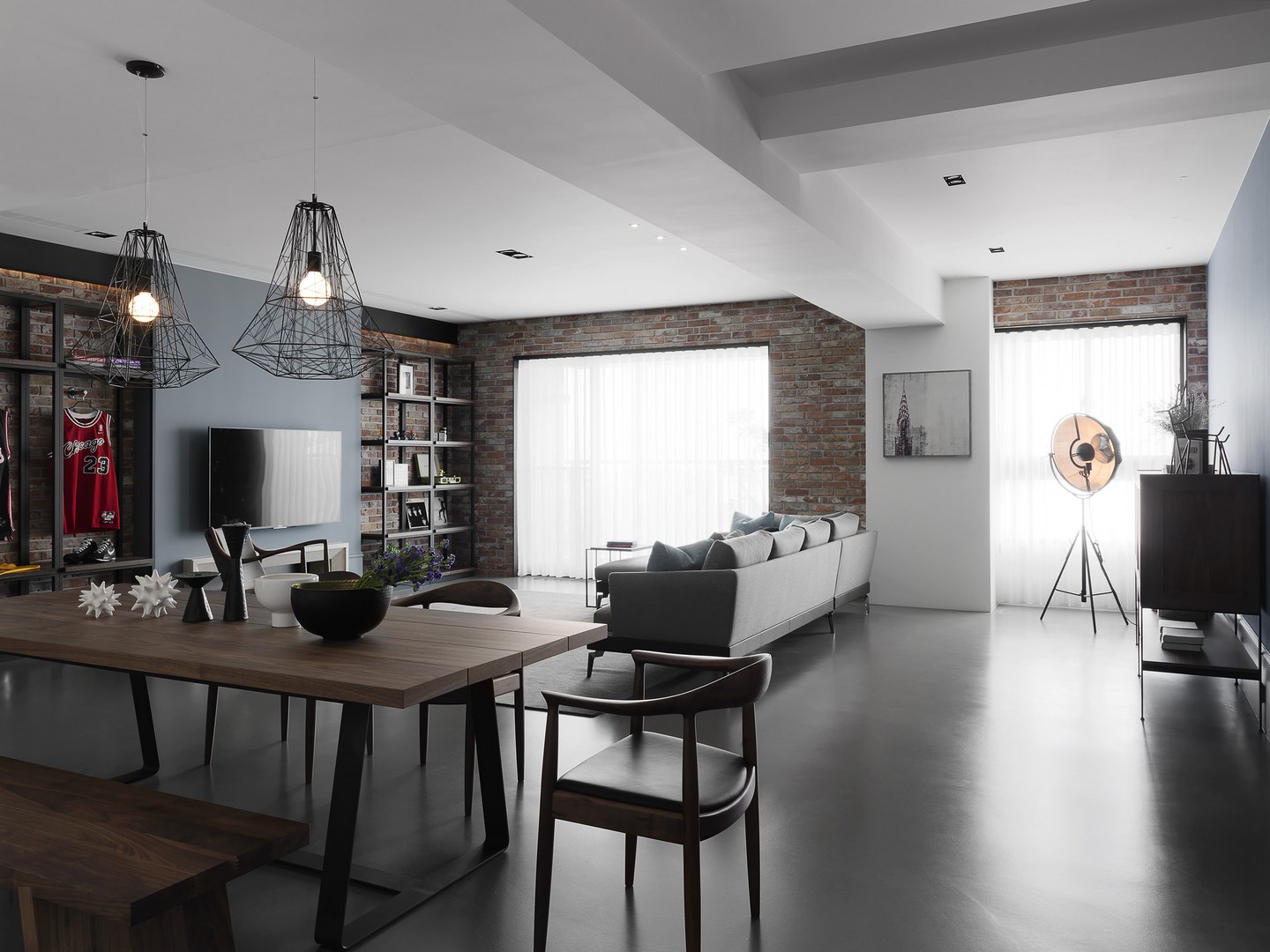 三室一廳裝修效果圖