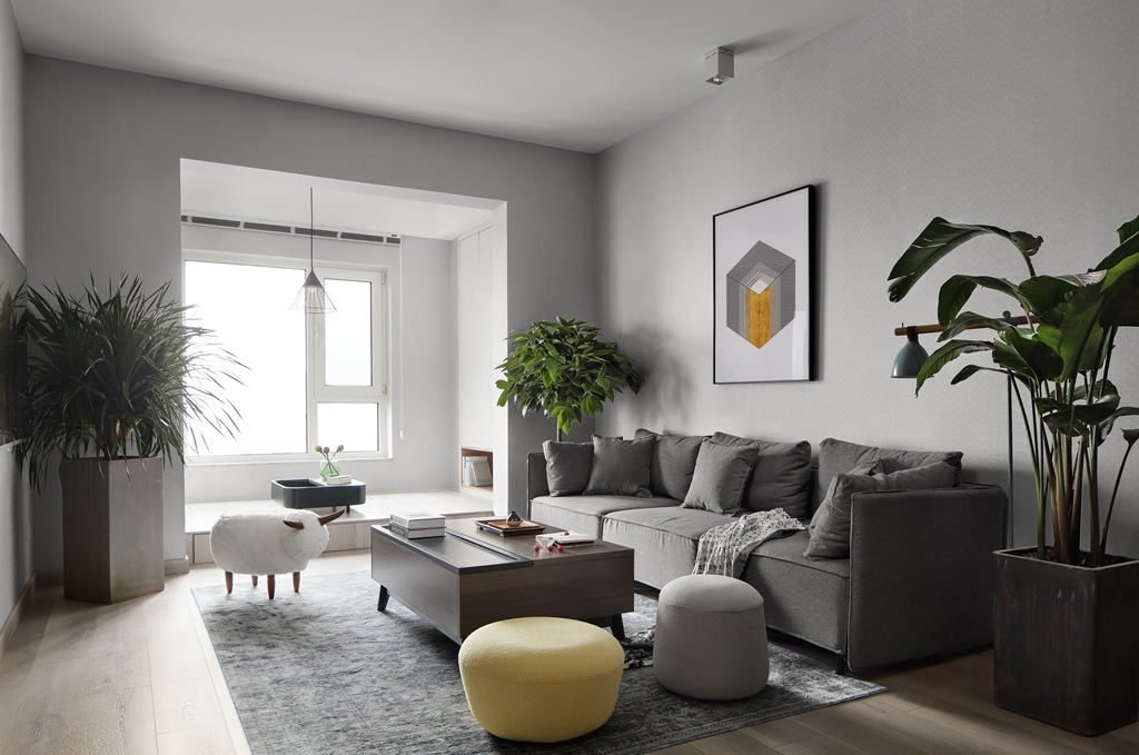 現(xiàn)代風(fēng)格高級(jí)灰裝修效果圖