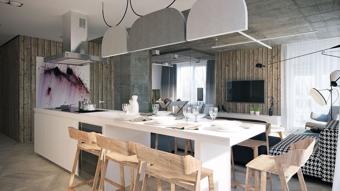 小戶(hù)型60平米裝修效果圖