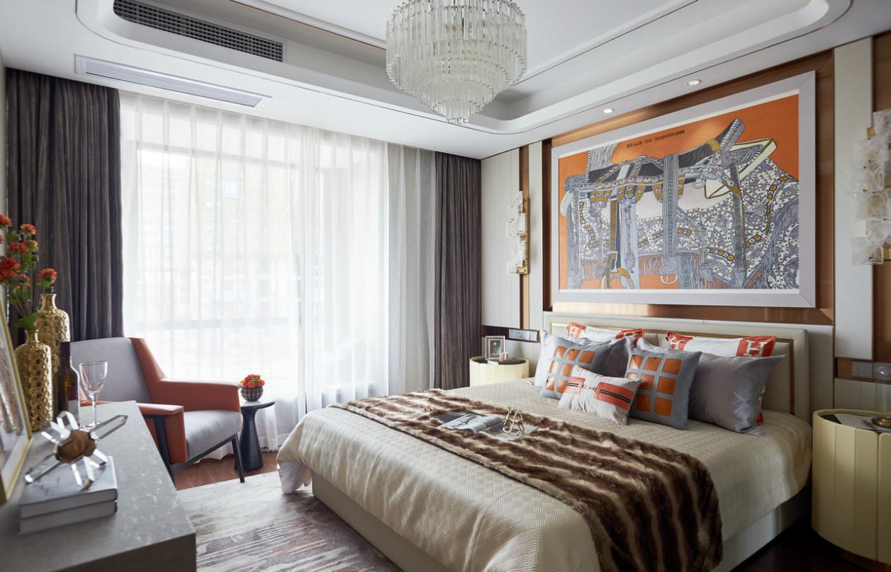 輕奢風(fēng)格臥室裝修效果圖