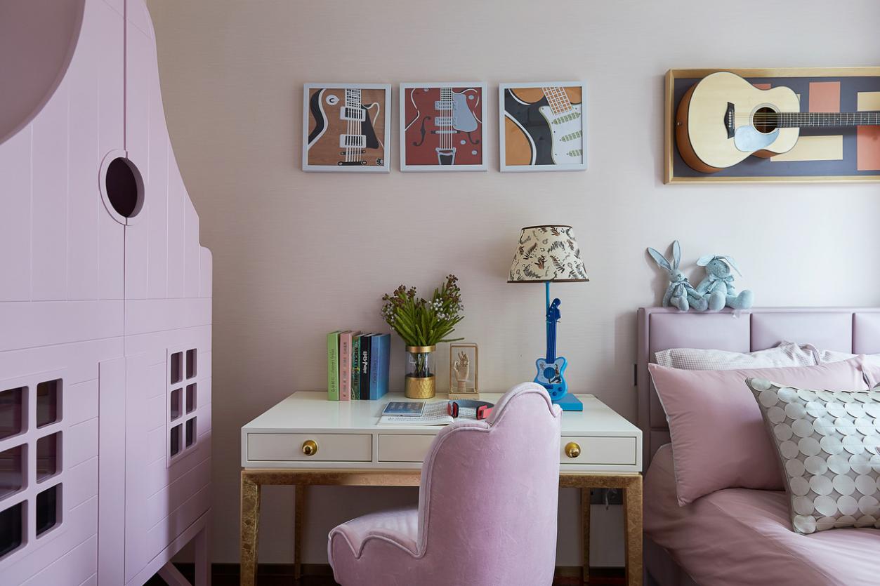 輕奢風(fēng)格兒童房裝修效果圖