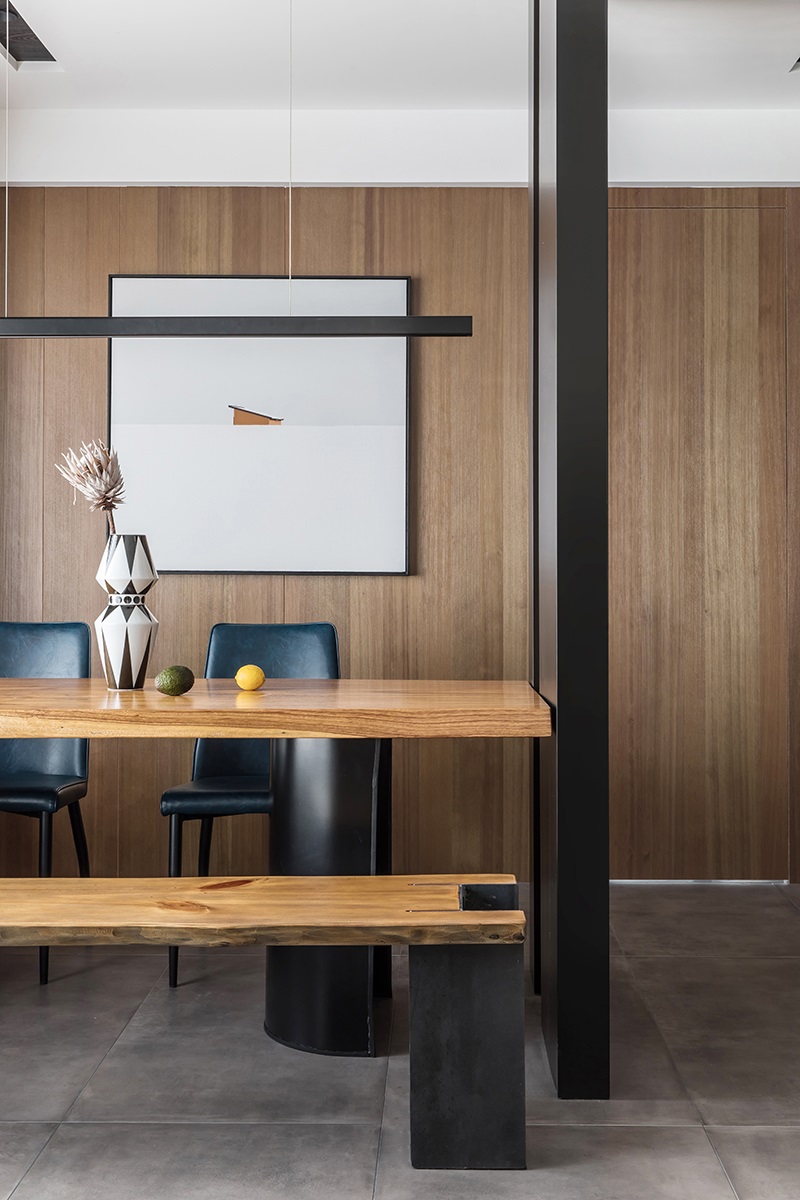 臺式風格餐廳裝修案例效果圖