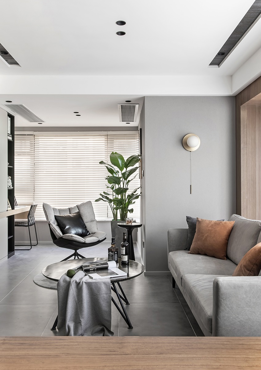 臺式風格客廳裝修案例效果圖