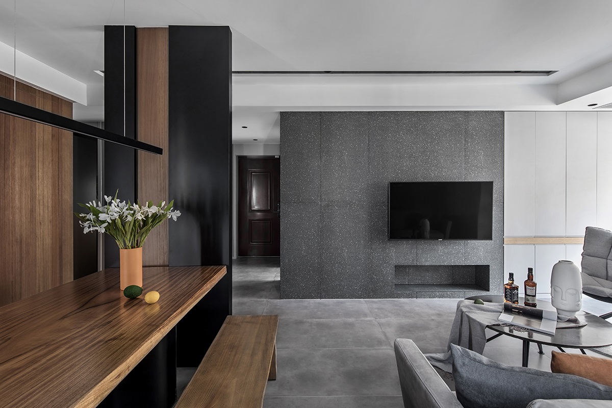 臺式風格餐廳裝修案例效果圖