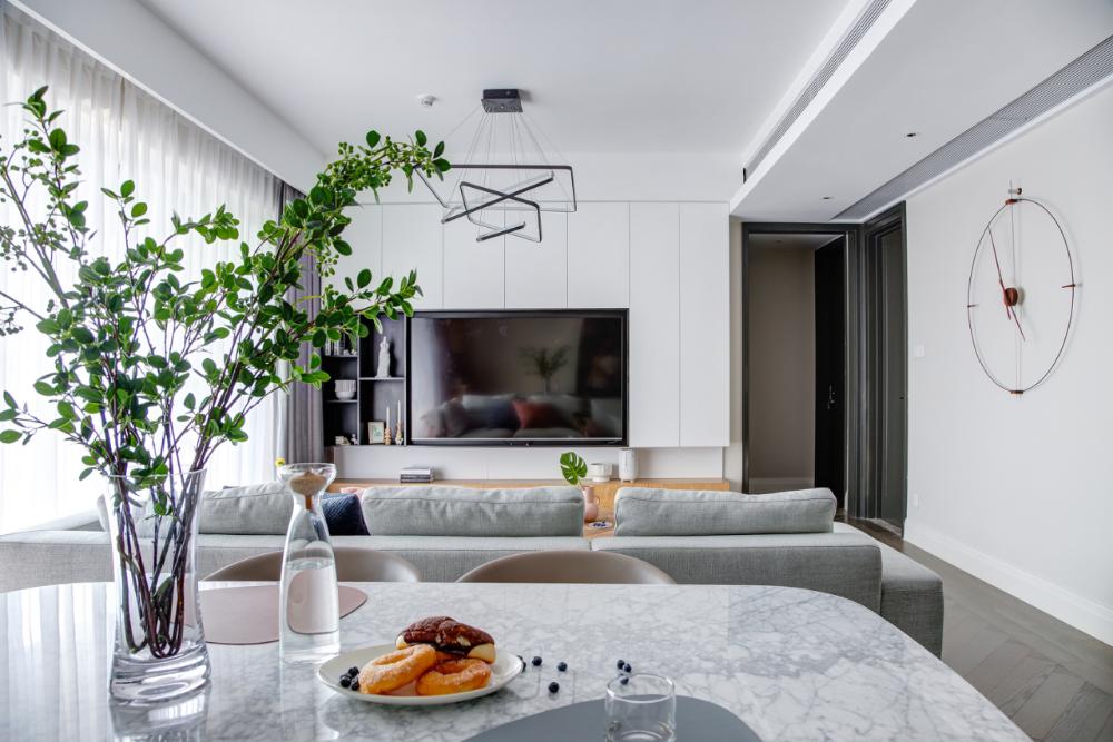 現(xiàn)代簡(jiǎn)約餐廳裝修效果圖