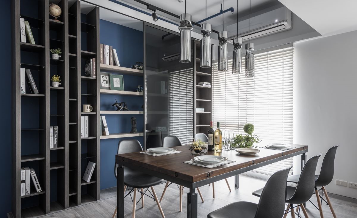 現(xiàn)代簡(jiǎn)約餐廳裝修效果圖