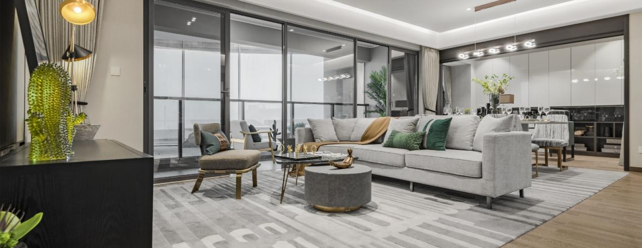 大平層輕奢風(fēng)格裝修效果圖